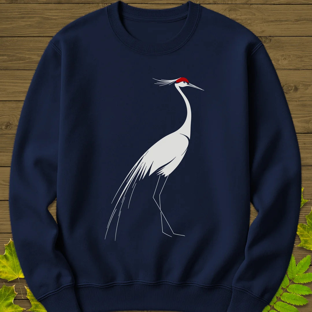Elegant Lines Sweatshirt in Navy