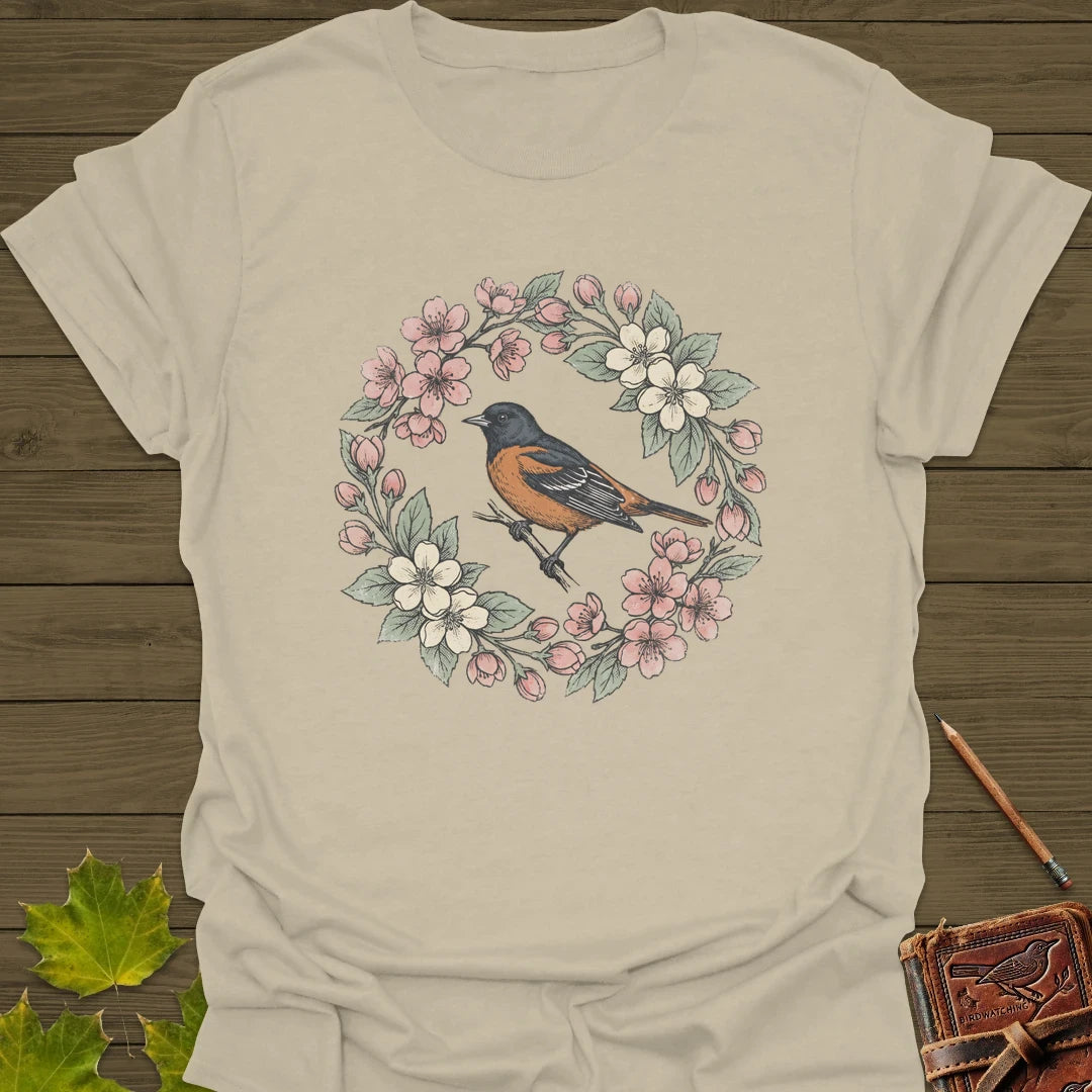 Oriole In Bloom T-Shirt Sand