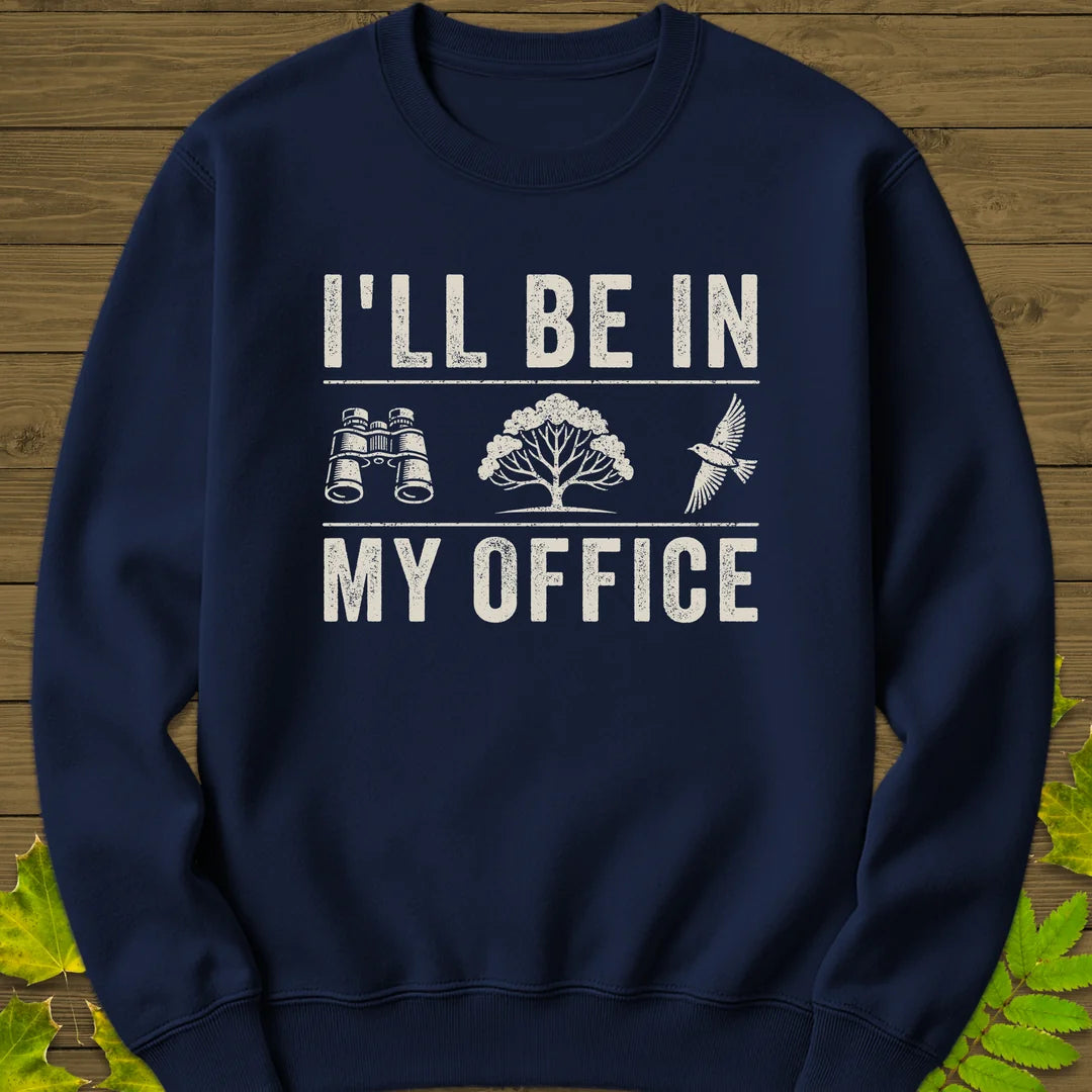In My Office Sweatshirt in Navy