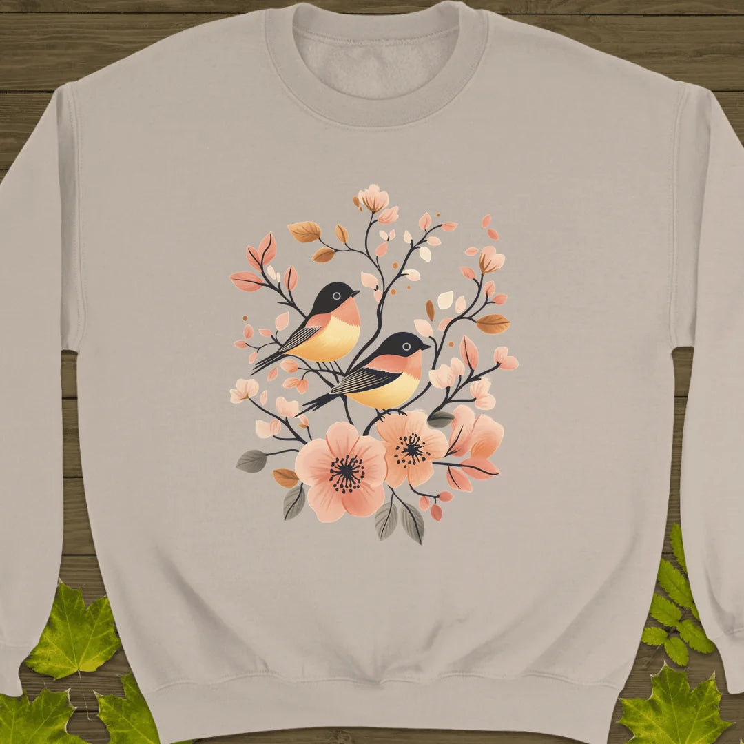Nature's Melody Sweatshirt in Sand