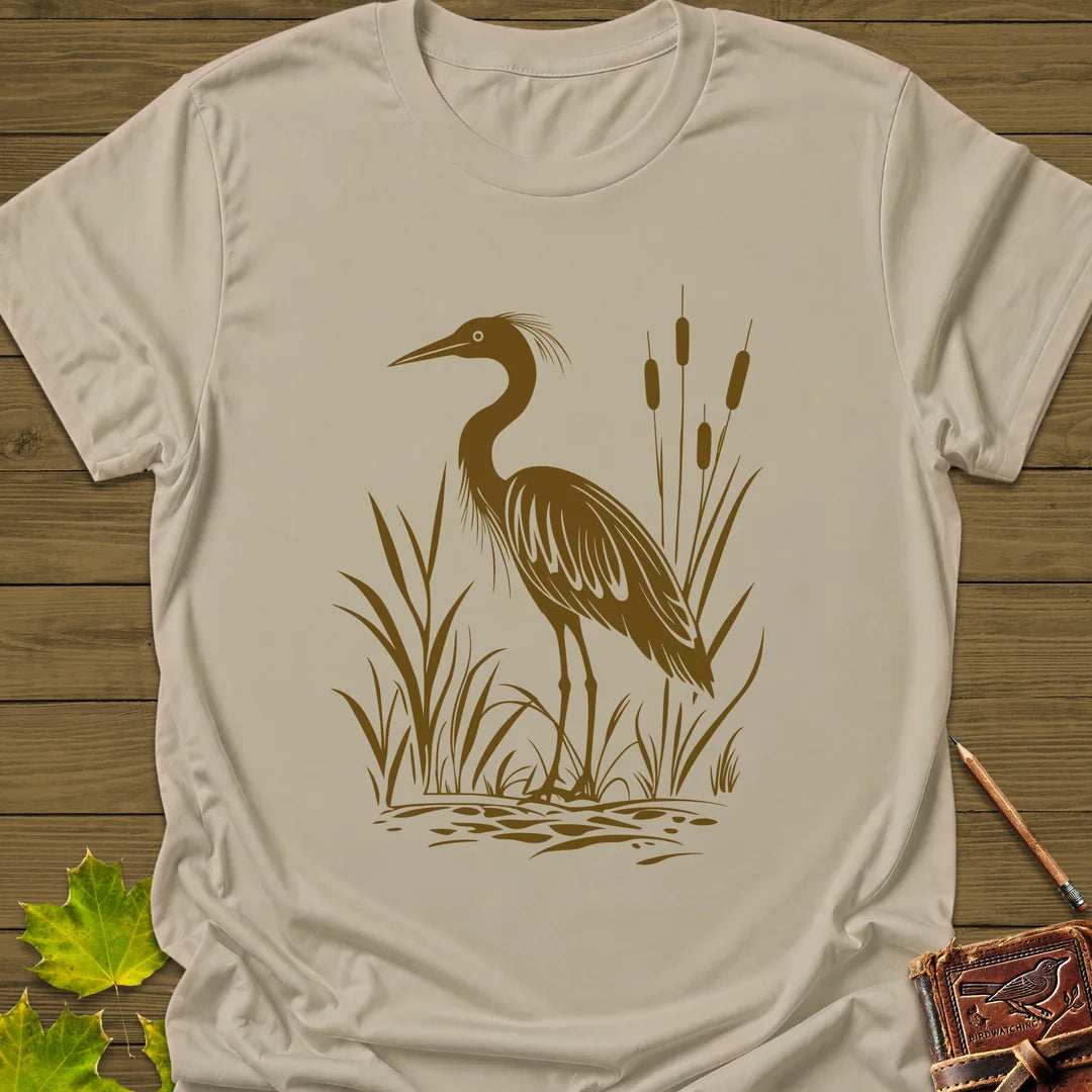 Marshland Majesty T-Shirt in Sand
