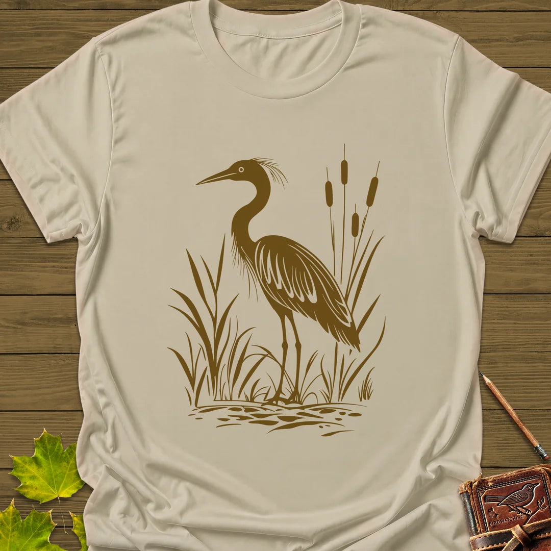 Marshland Majesty T-Shirt in Sand