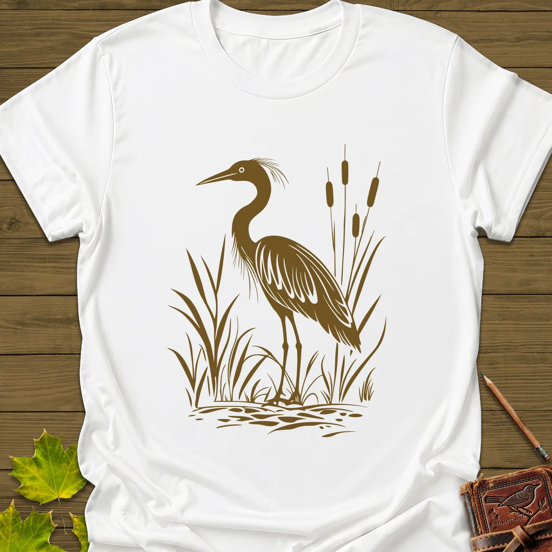 Marshland Majesty T-Shirt in White