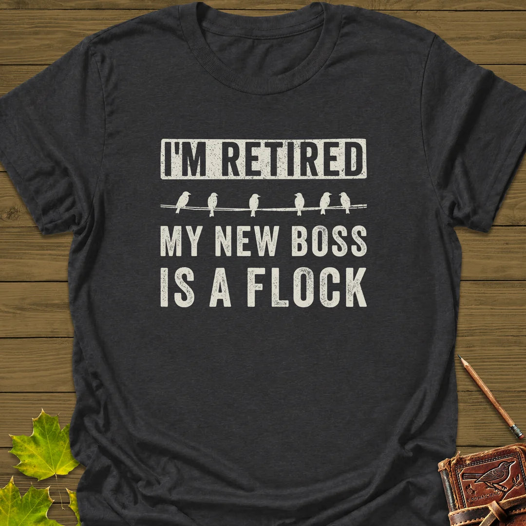 I'm Retired T-Shirt in Dark Heather