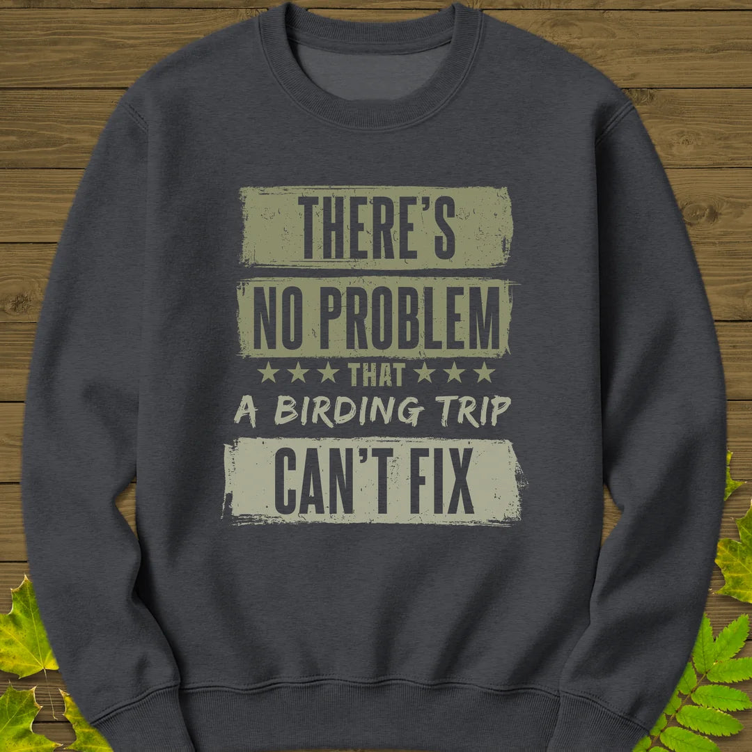 Birding Trip Fix Sweatshirt in Dark Heather