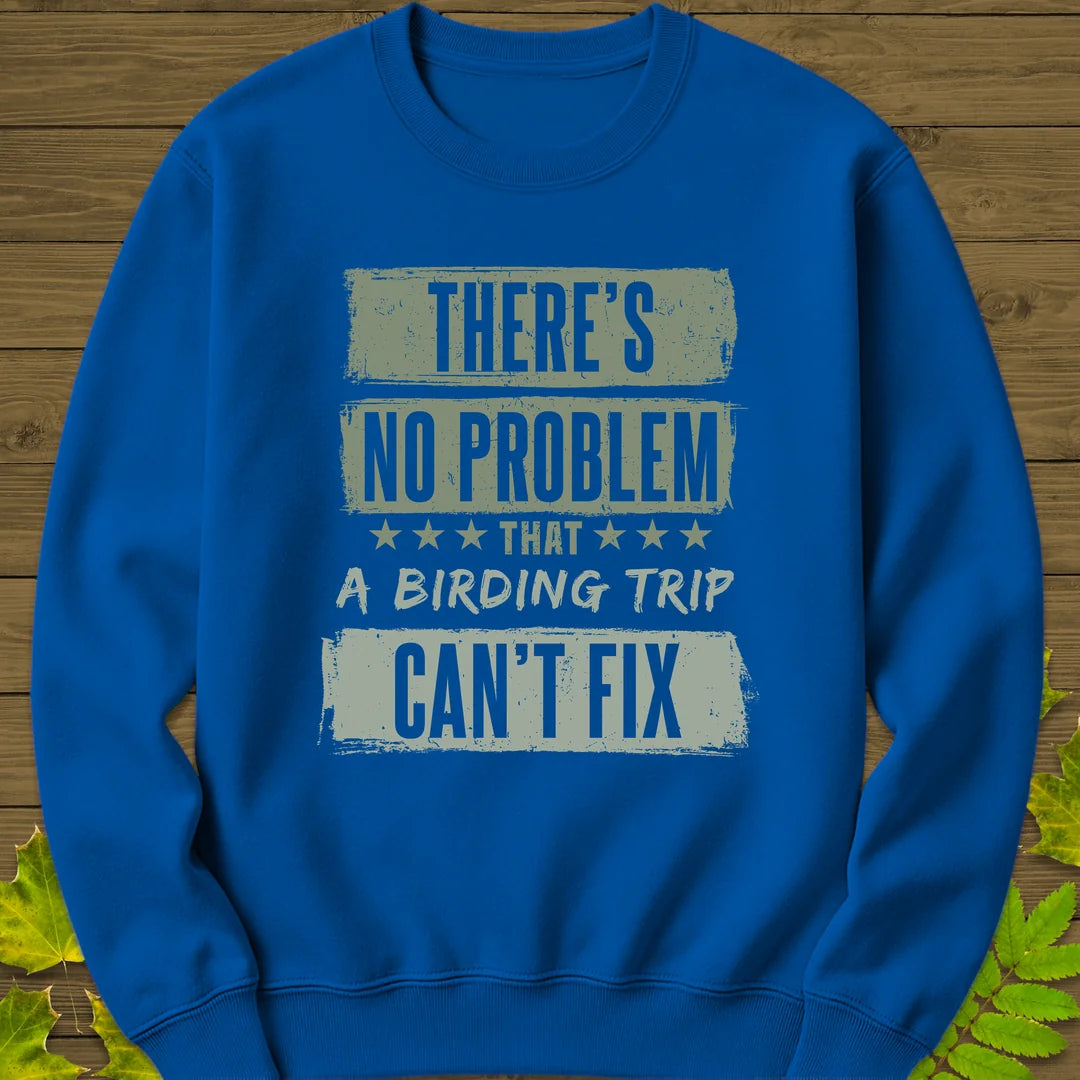 Birding Trip Fix Sweatshirt in Royal