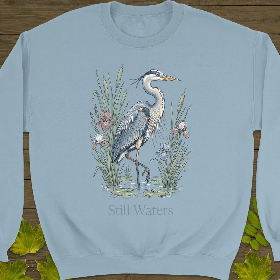 Still Waters Sweatshirt Light Blue