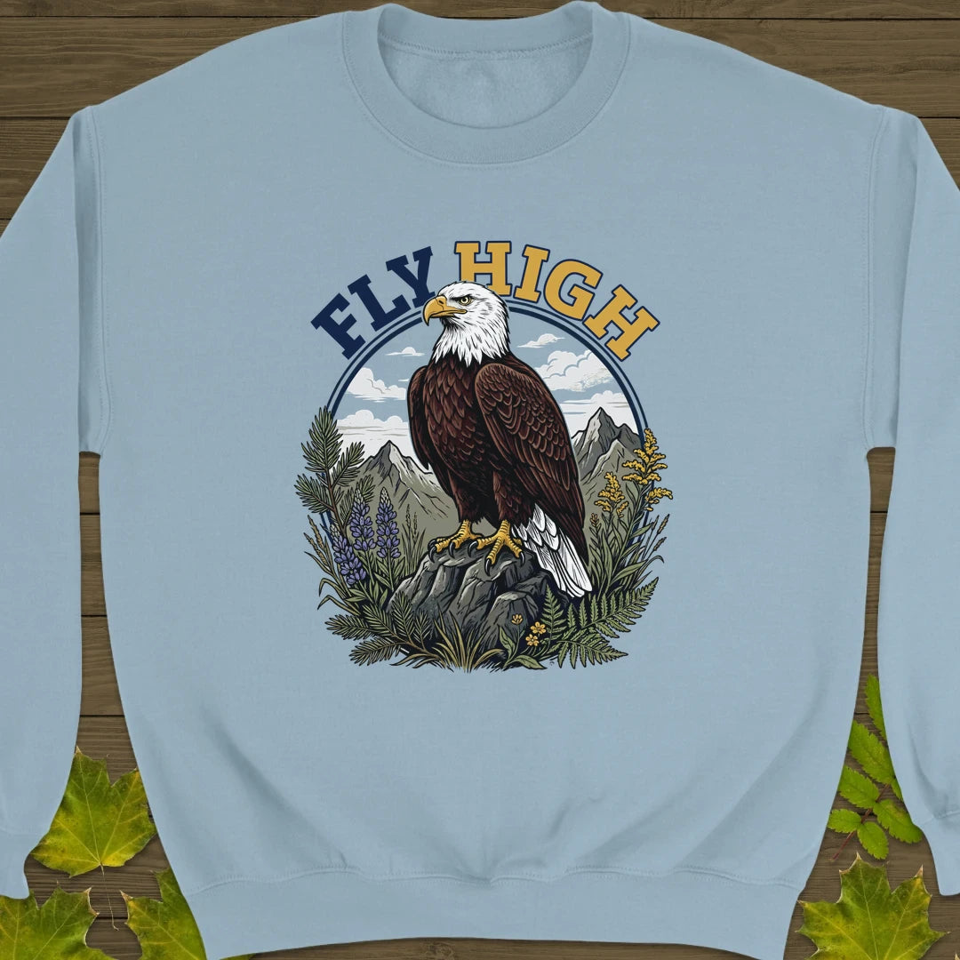 Fly High Sweatshirt Light Blue