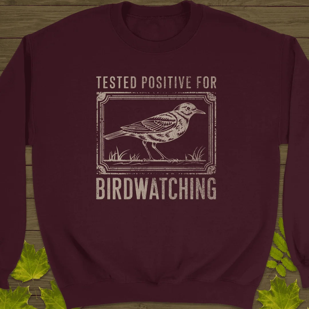 Tested Positive Sweatshirt in Maroon