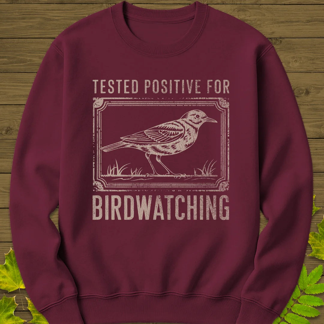 Tested Positive Sweatshirt in Maroon