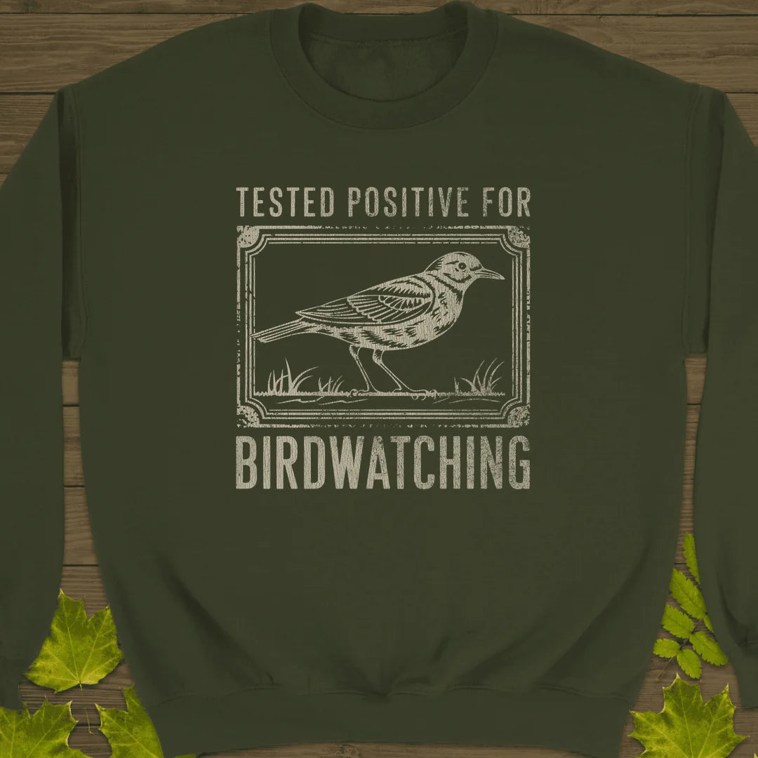 Tested Positive Sweatshirt in Military Green