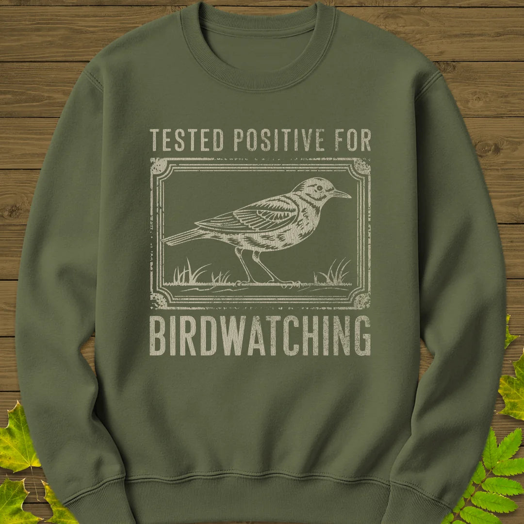Tested Positive Sweatshirt in Military Green