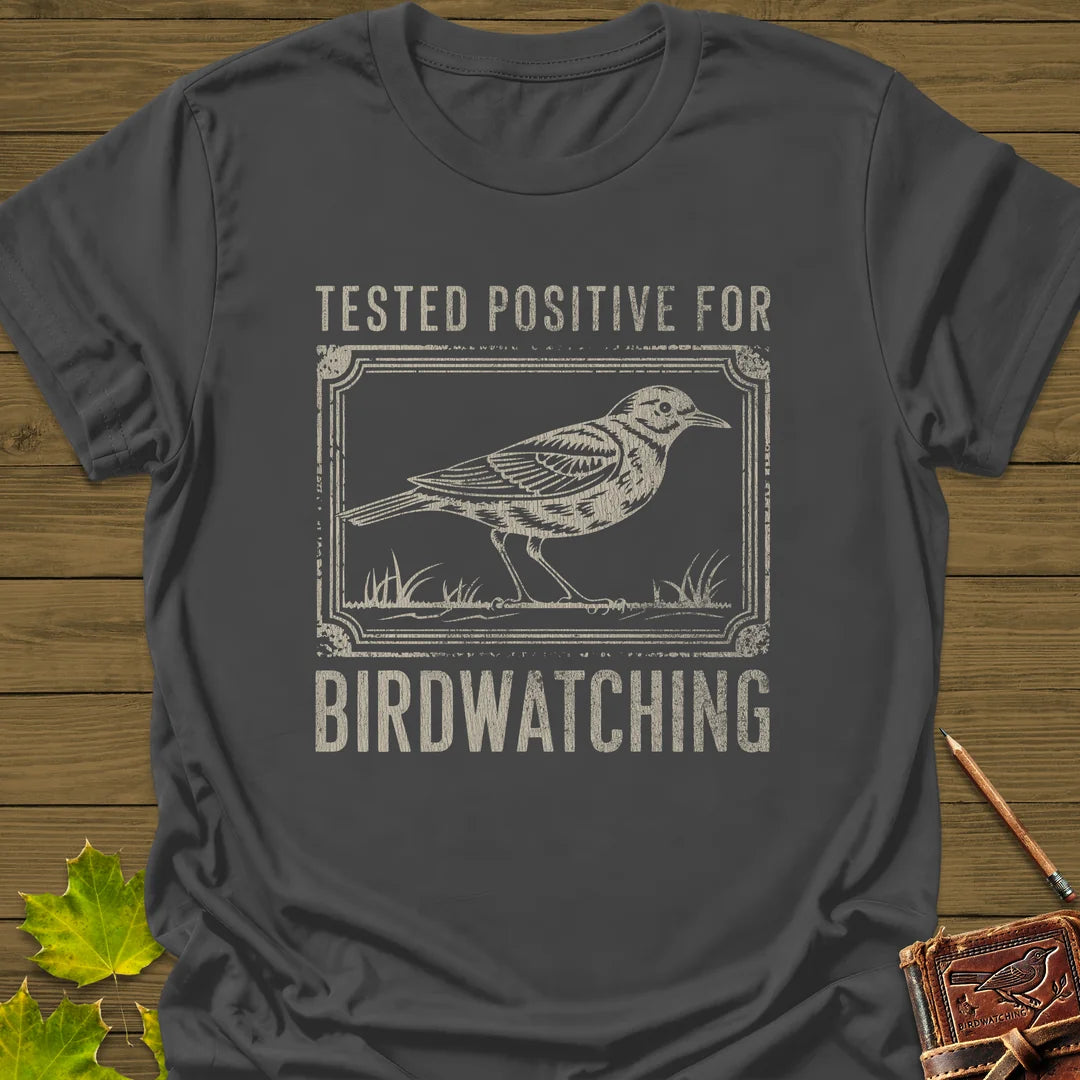 Tested Positive T-Shirt in Charcoal