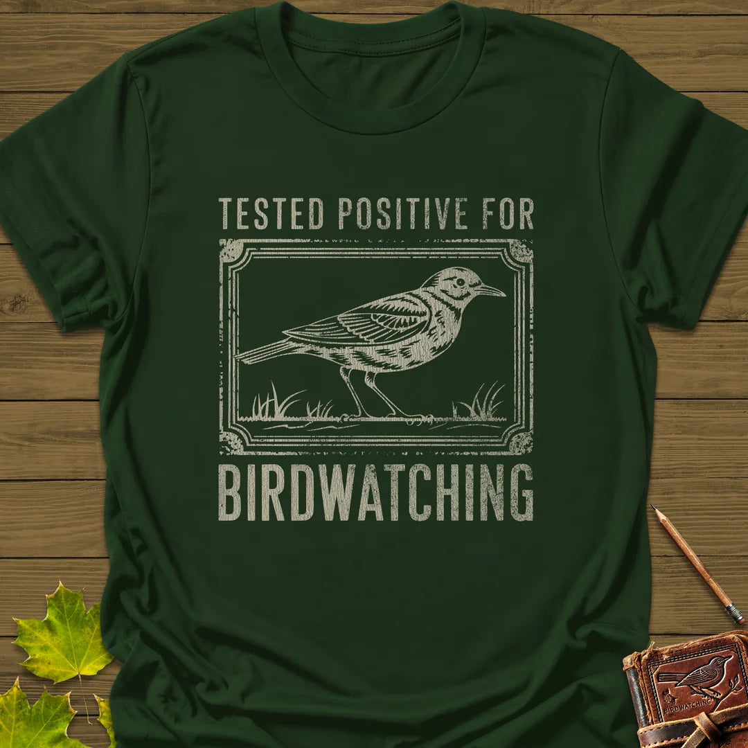 Tested Positive T-Shirt in Forest Green