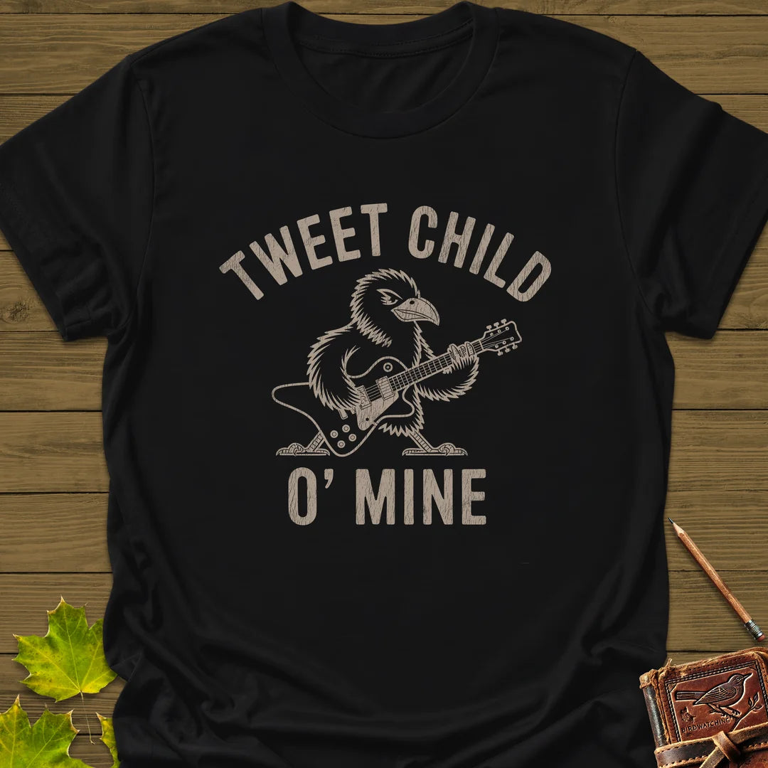 Tweet Child T-Shirt in Black