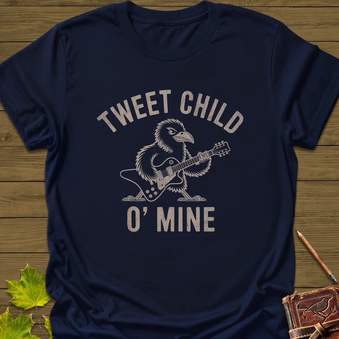 Tweet Child T-Shirt in Navy