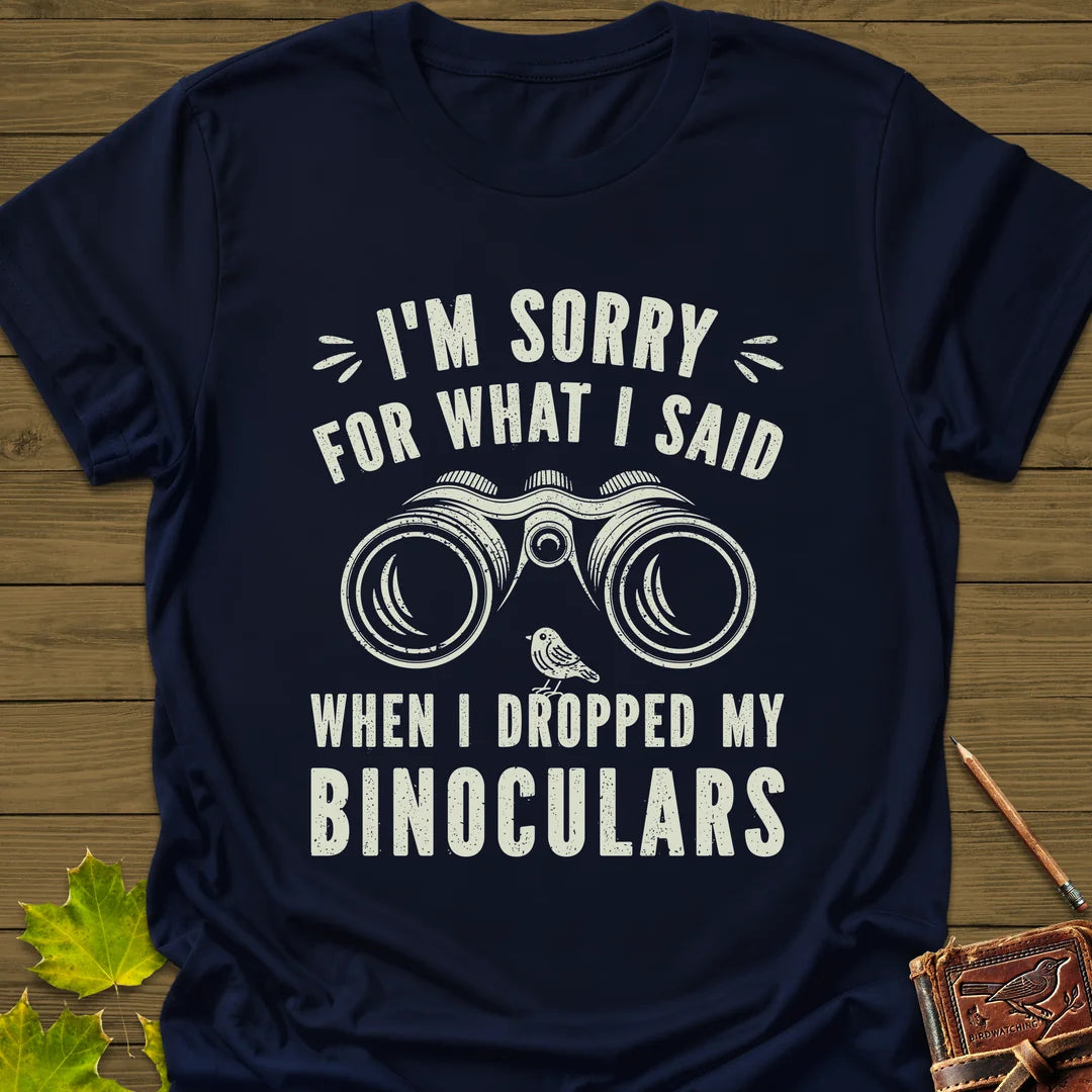 Birder's Apology T-Shirt in Navy