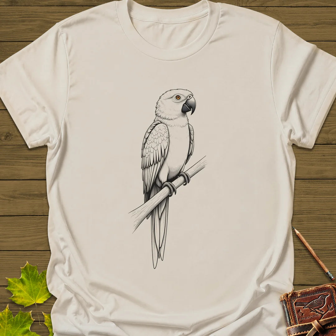 Parrot Perspective T-Shirt in Natural