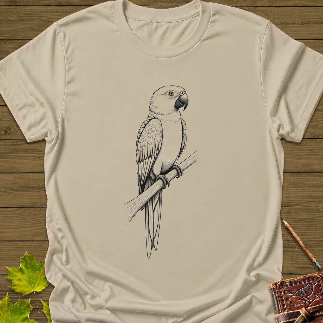 Parrot Perspective T-Shirt in Sand