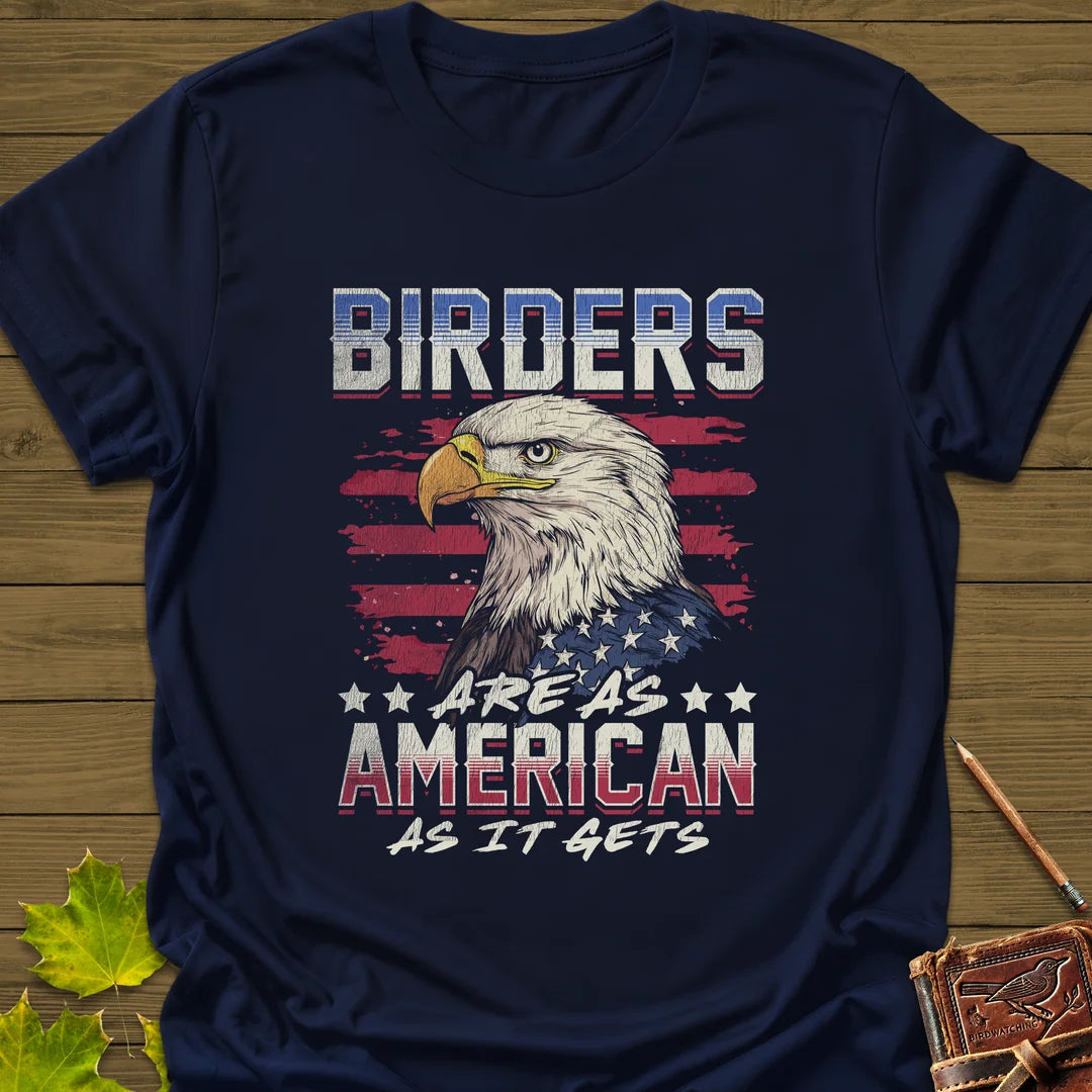 American Birder T-Shirt in Navy