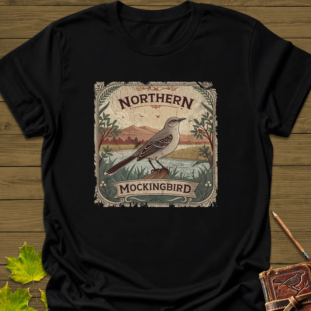 Mockingbird Melody T-Shirt in Black