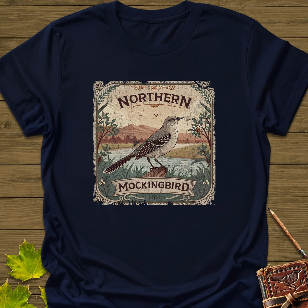 Mockingbird Melody T-Shirt in Navy