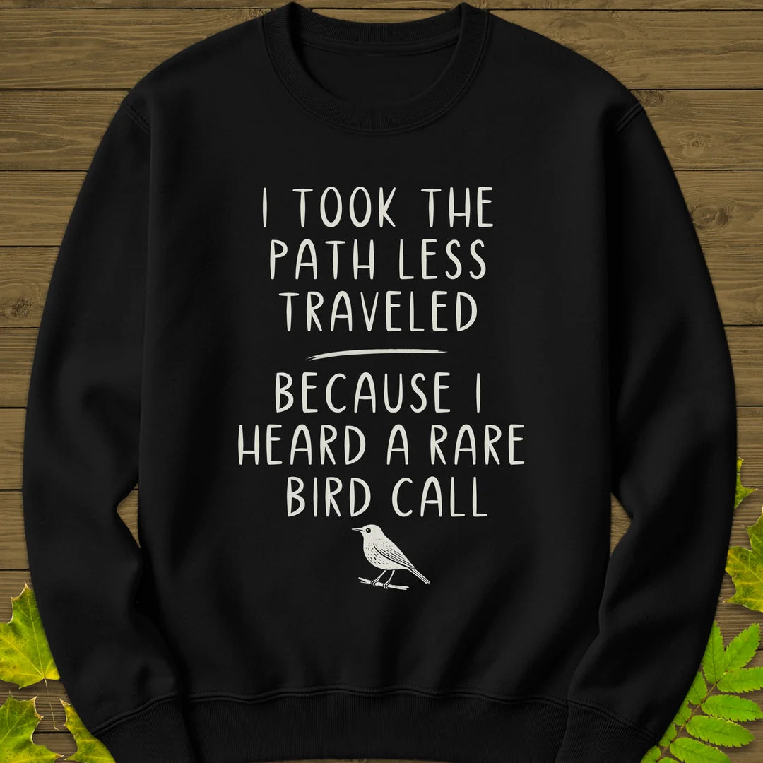 Path Less Traveled Sweatshirt in Black