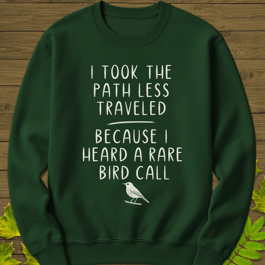 Path Less Traveled Sweatshirt in Forest Green