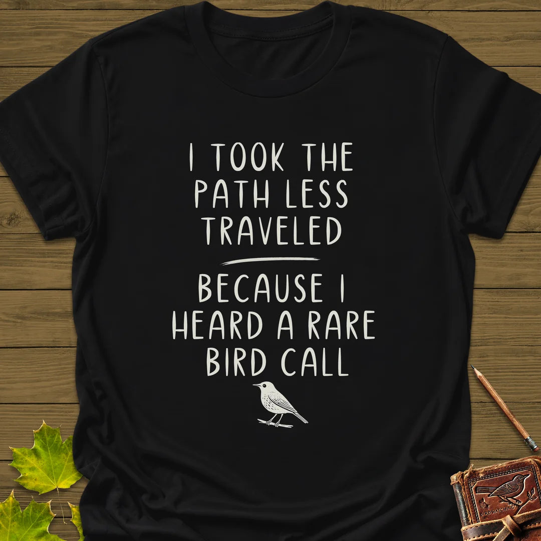 Path Less Traveled T-Shirt in Black