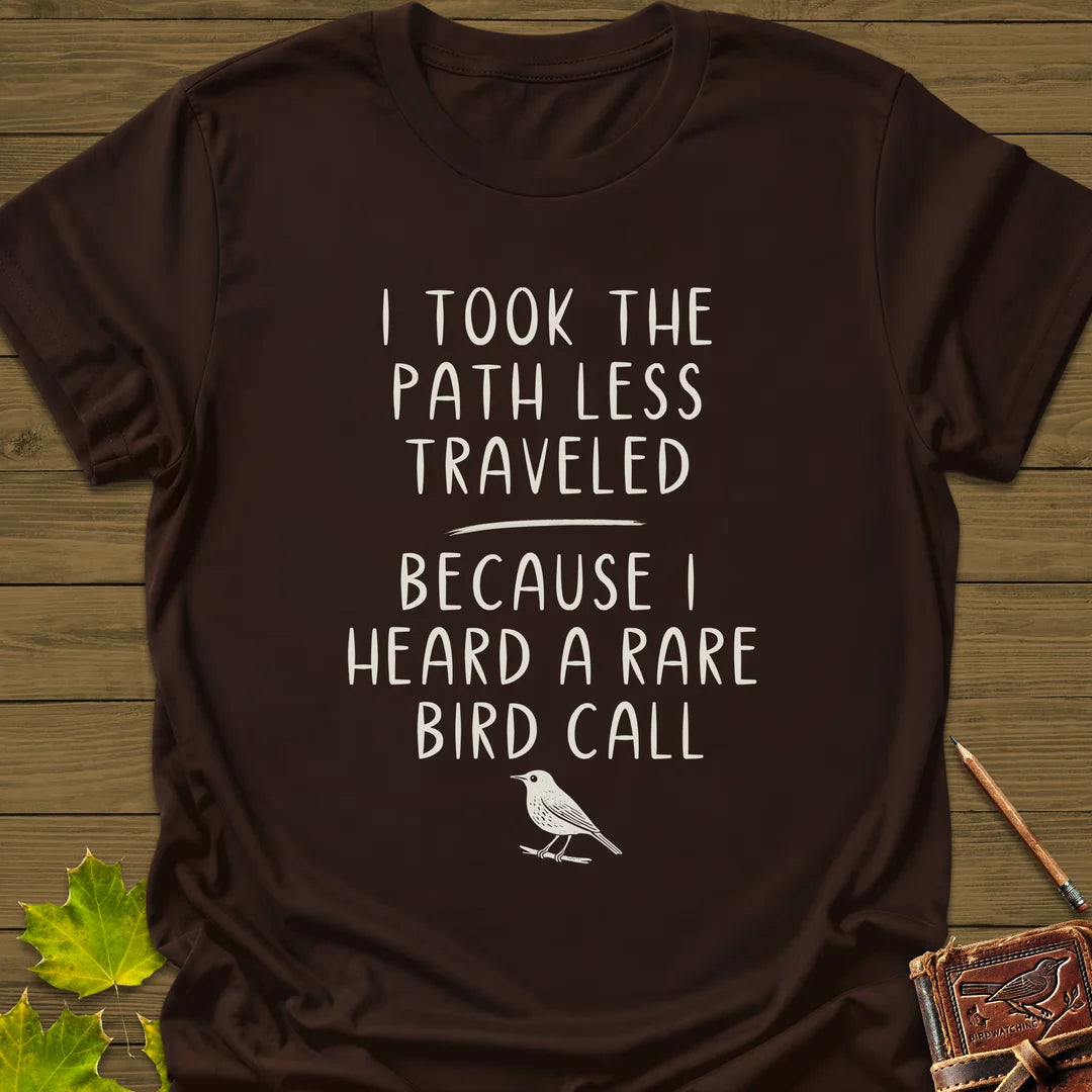 Path Less Traveled T-Shirt in Dark Chocolate