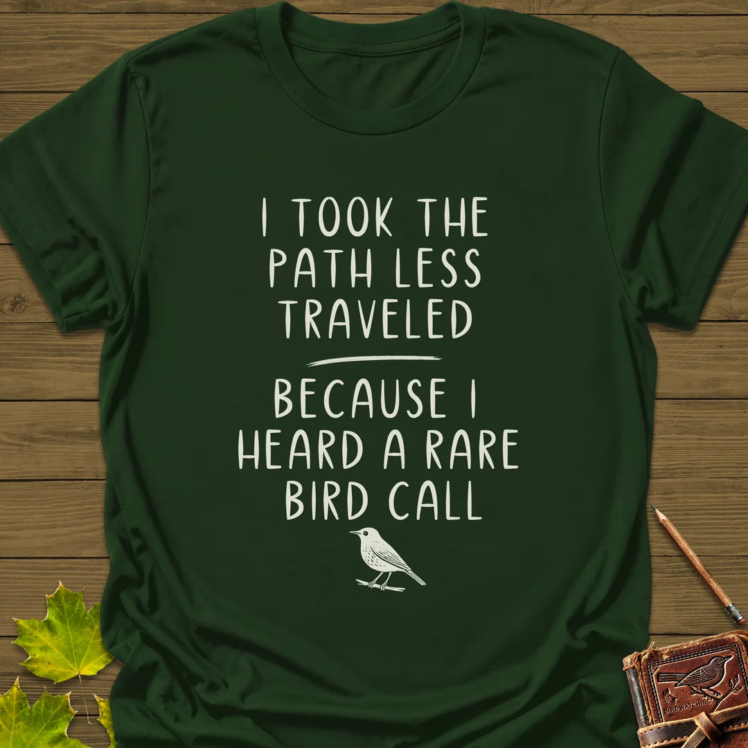 Path Less Traveled T-Shirt in Forest Green