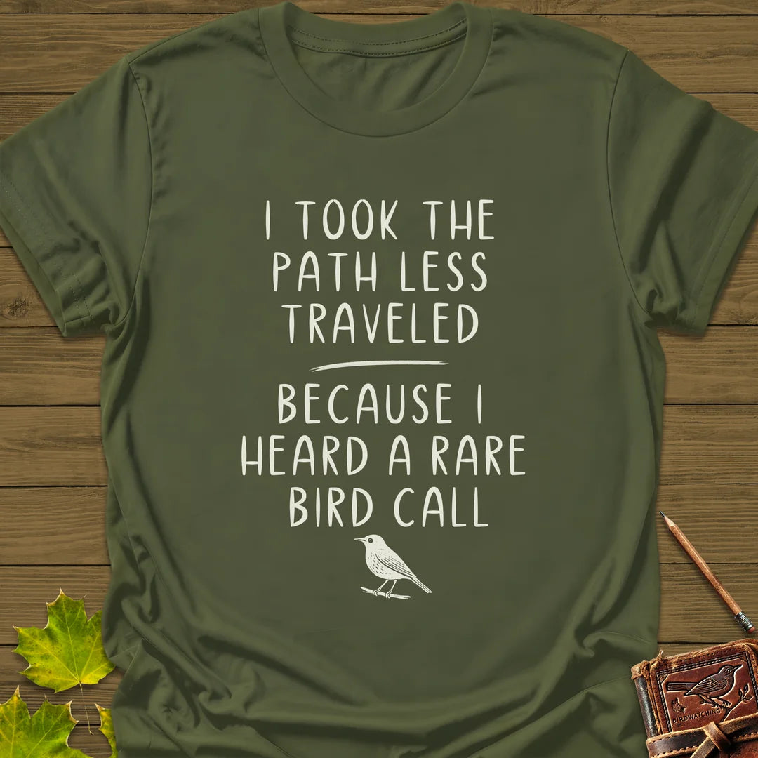 Path Less Traveled T-Shirt in Military Green