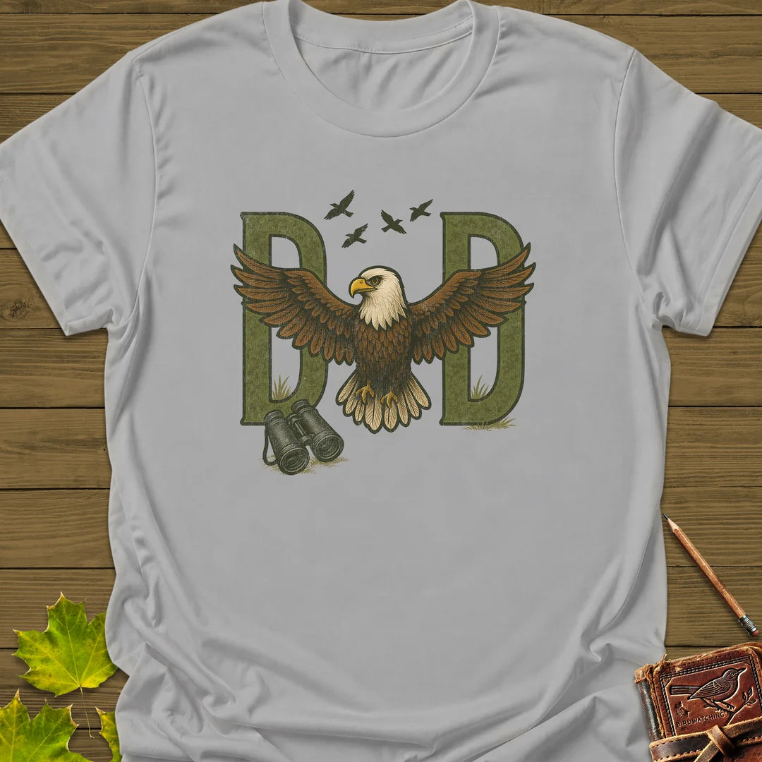 DAD Eagle T-Shirt in Ice Grey