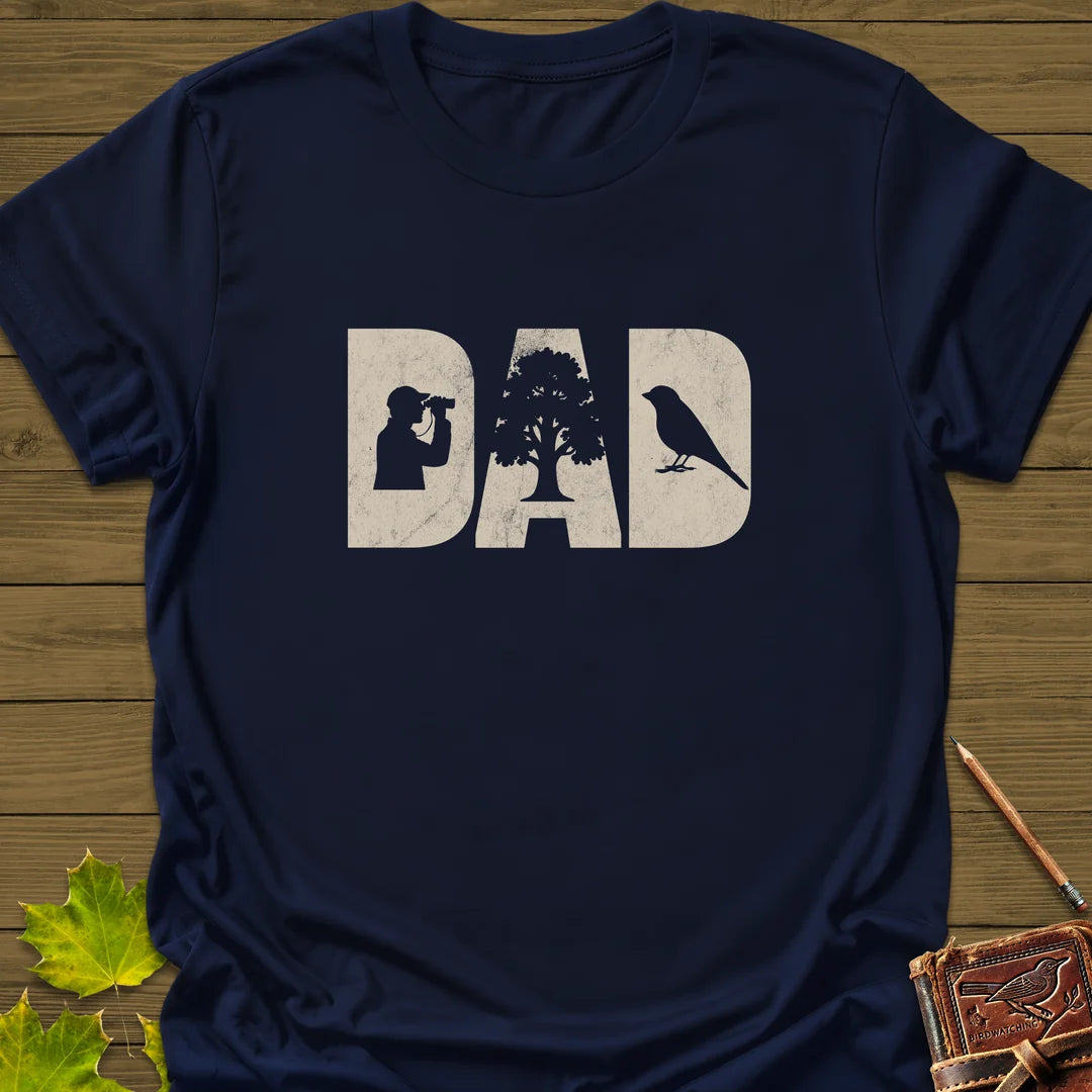 DAD Birder T-Shirt in Navy