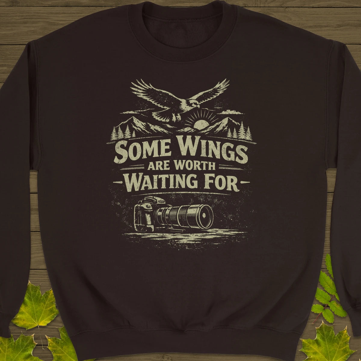 Some Wings Sweatshirt Dark Chocolate