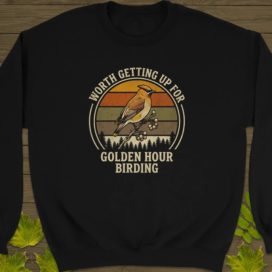Golden Hour Sweatshirt Black