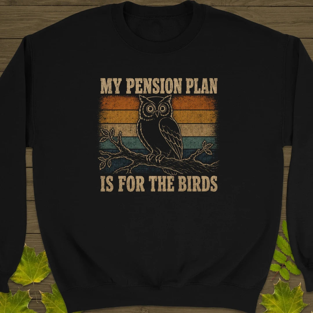 Pension Plan Sweatshirt Black