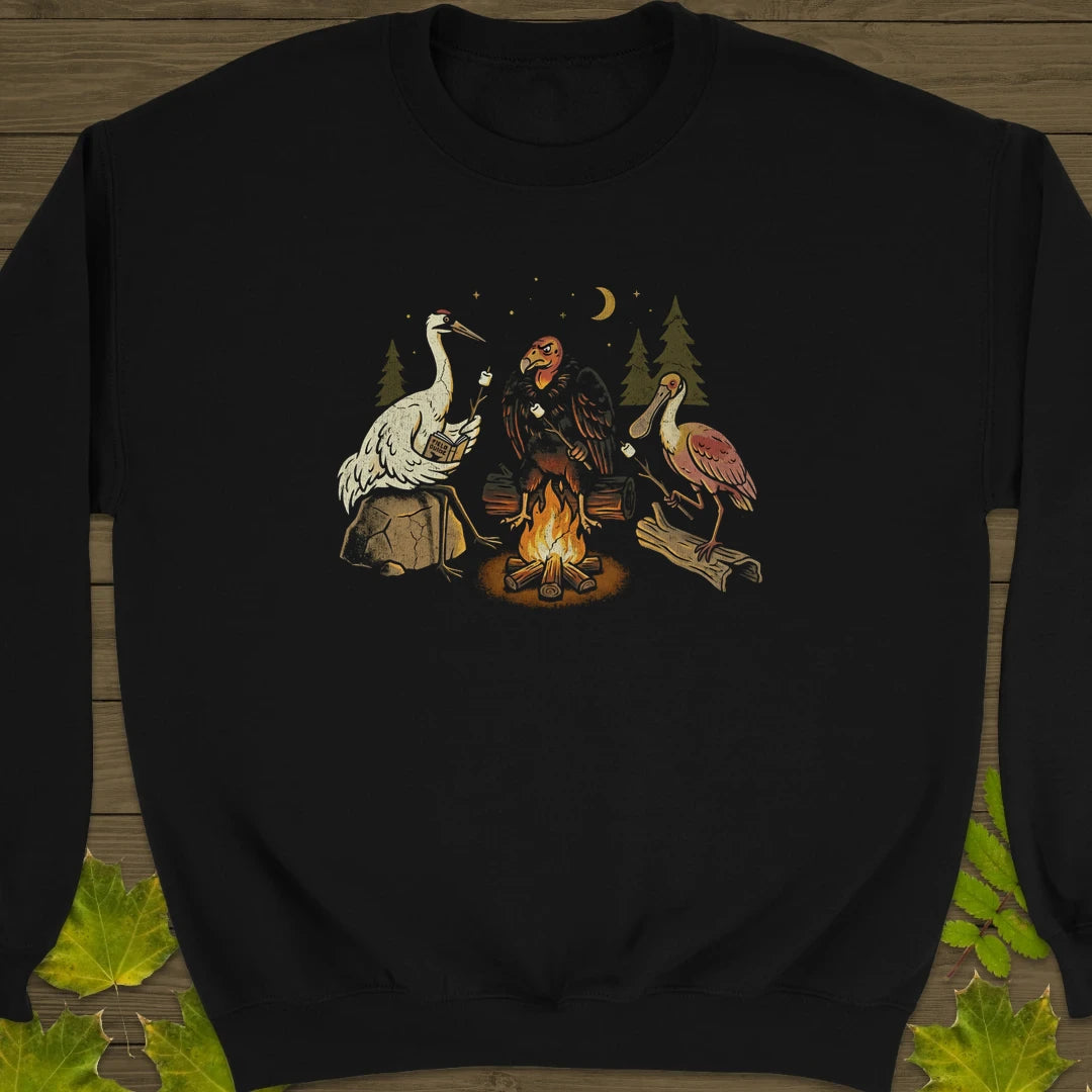 Campfire Stories Sweatshirt Black