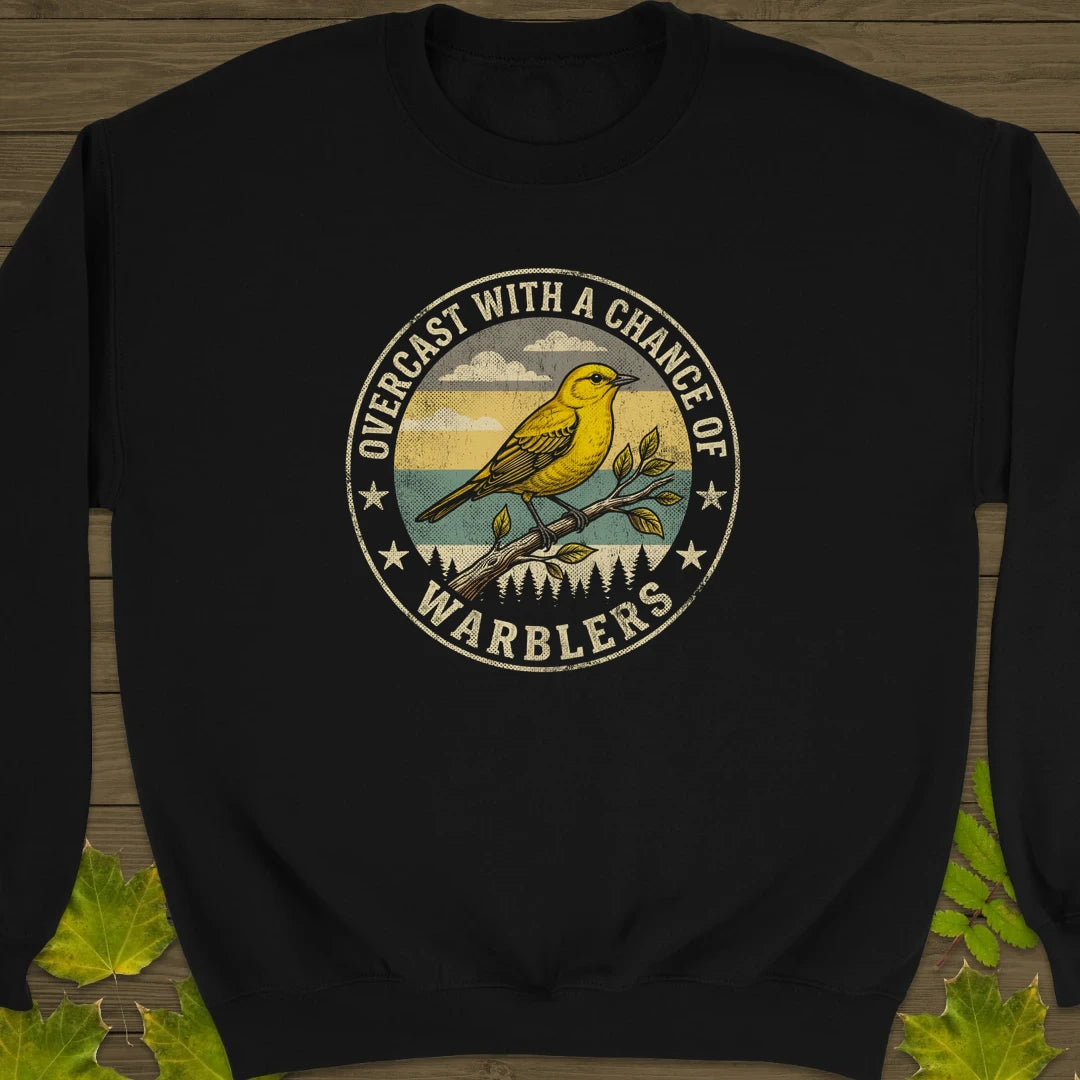 Chance Of Warblers Sweatshirt Black