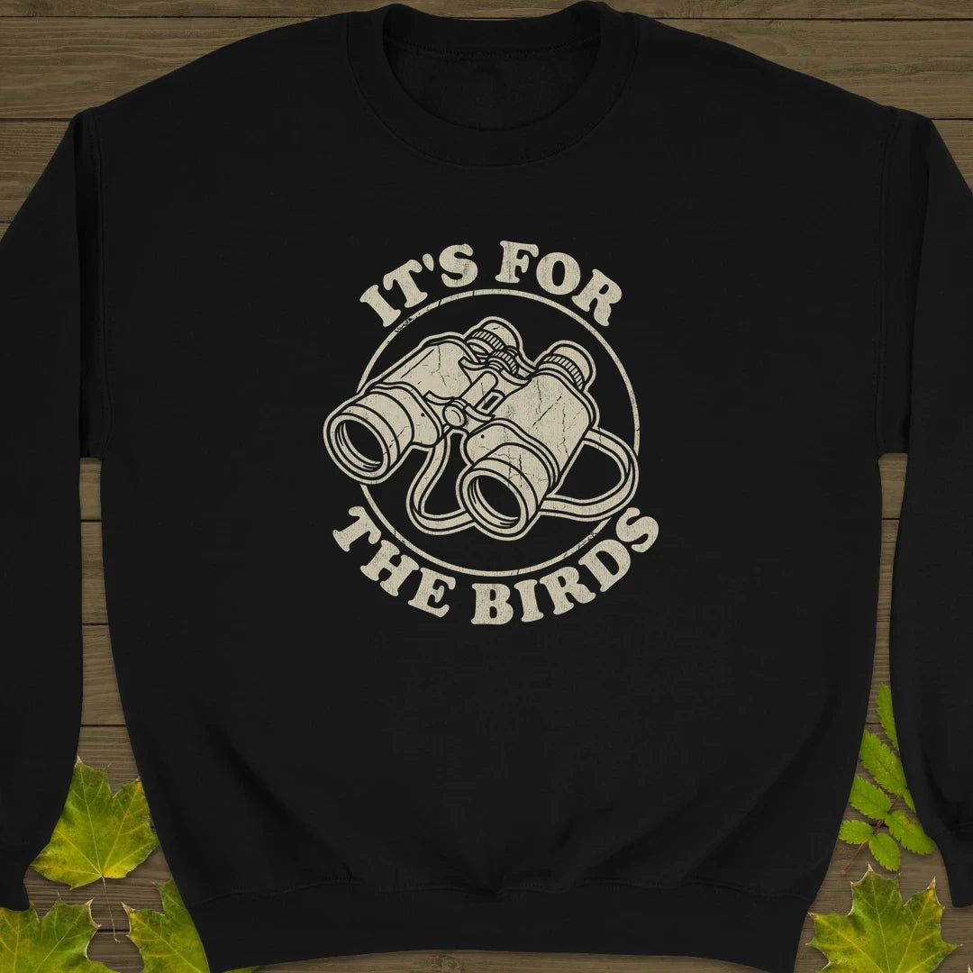 For The Birds Sweatshirt Black