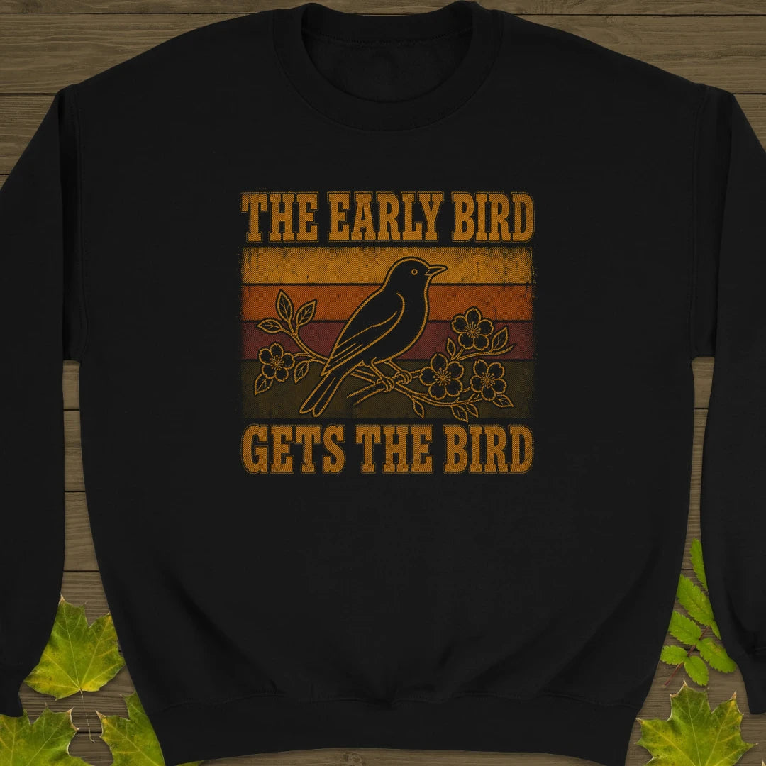 Early Riser Sweatshirt Black