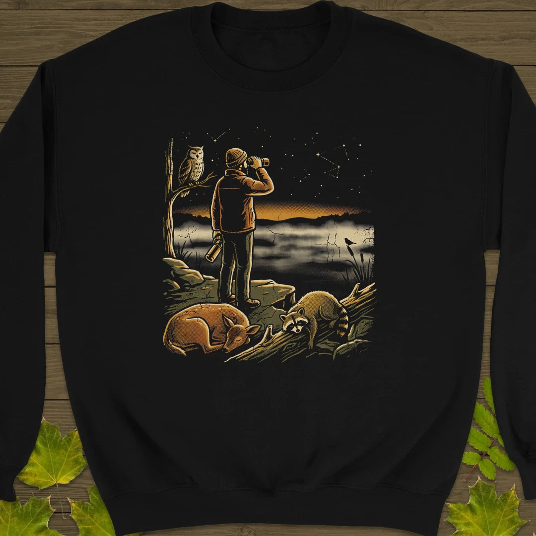 Dawn Birding Sweatshirt Black