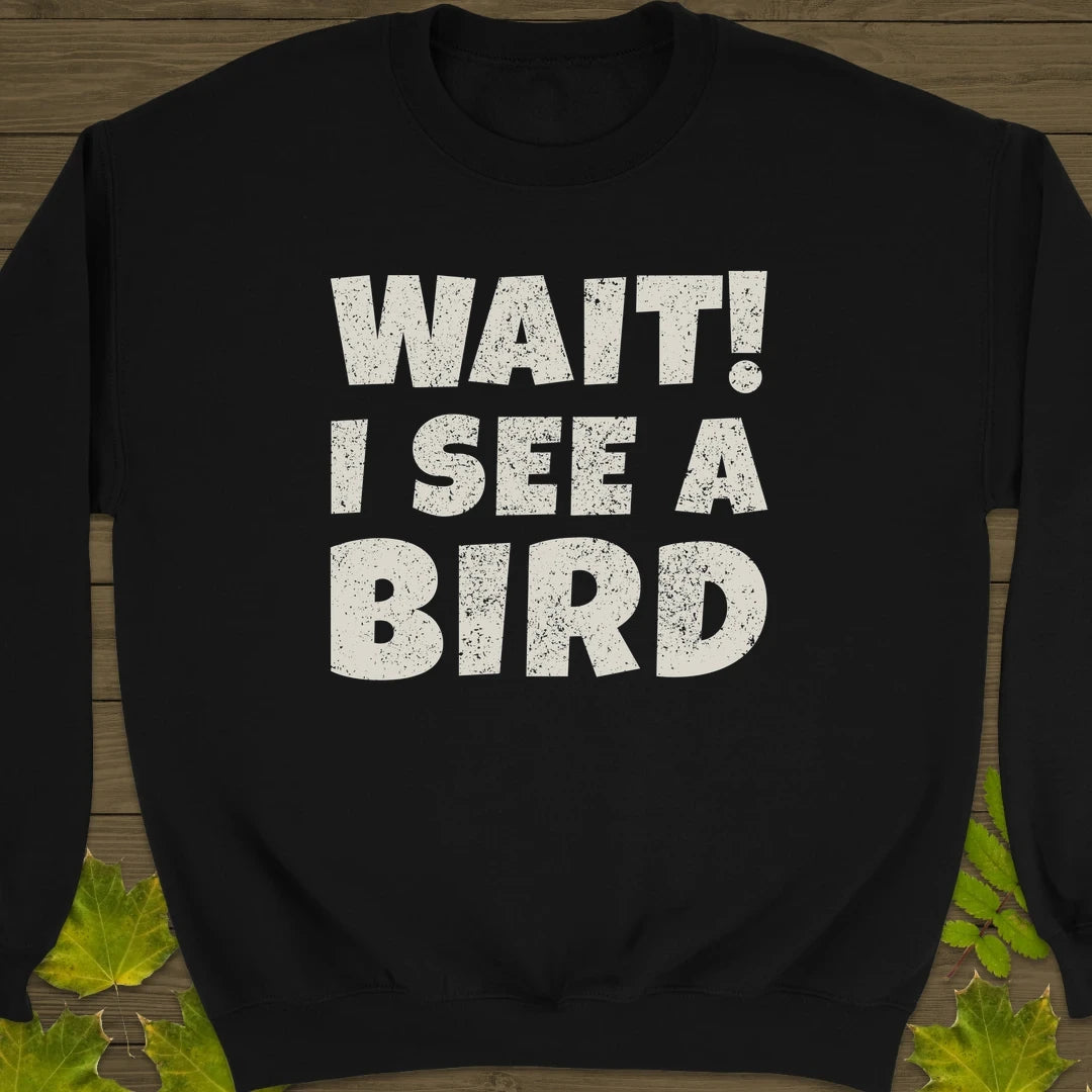 See A Bird Sweatshirt Black