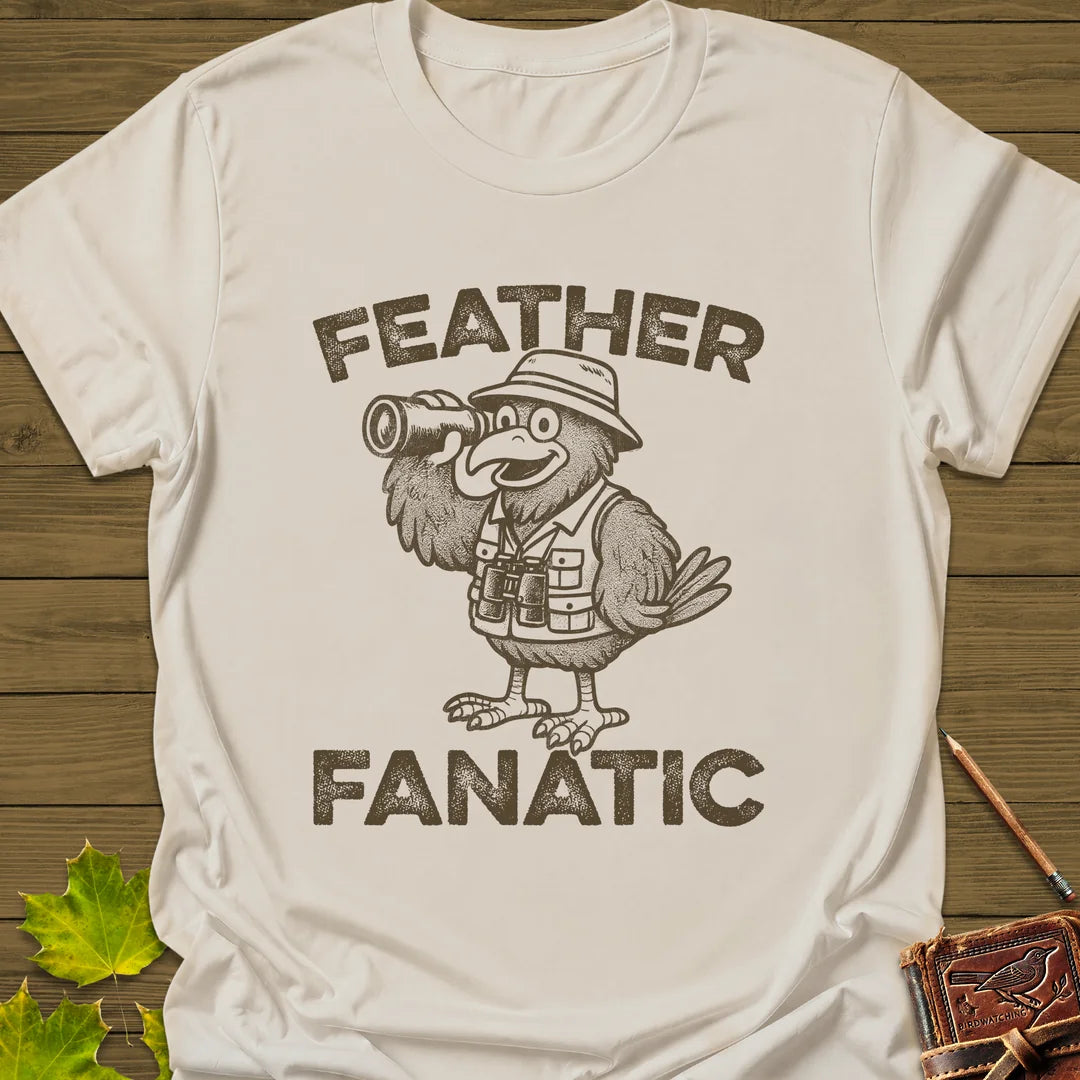 Feather Fanatic T-Shirt in Natural