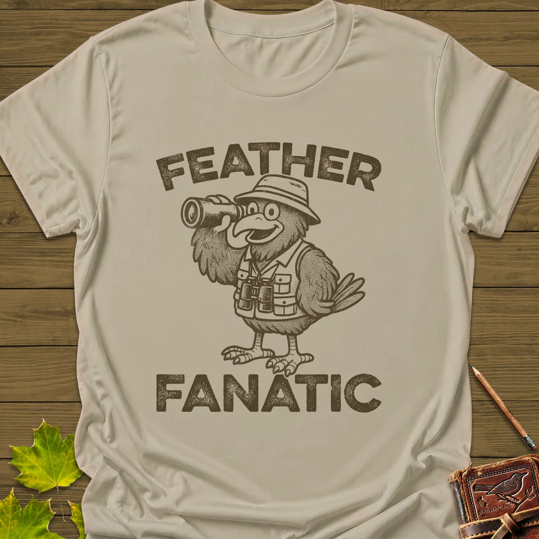 Feather Fanatic T-Shirt in Sand