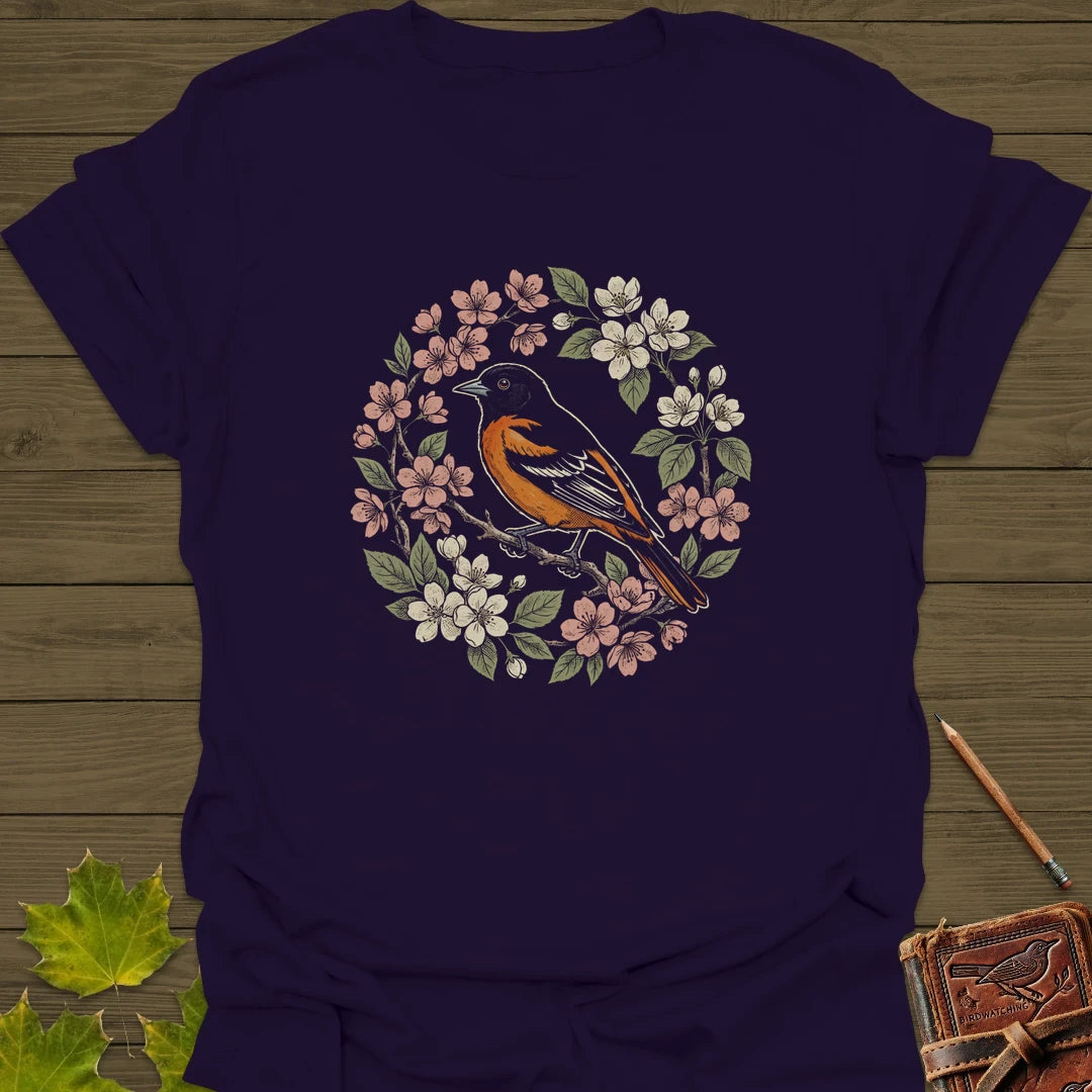 Baltimore Bloom T-Shirt Purple