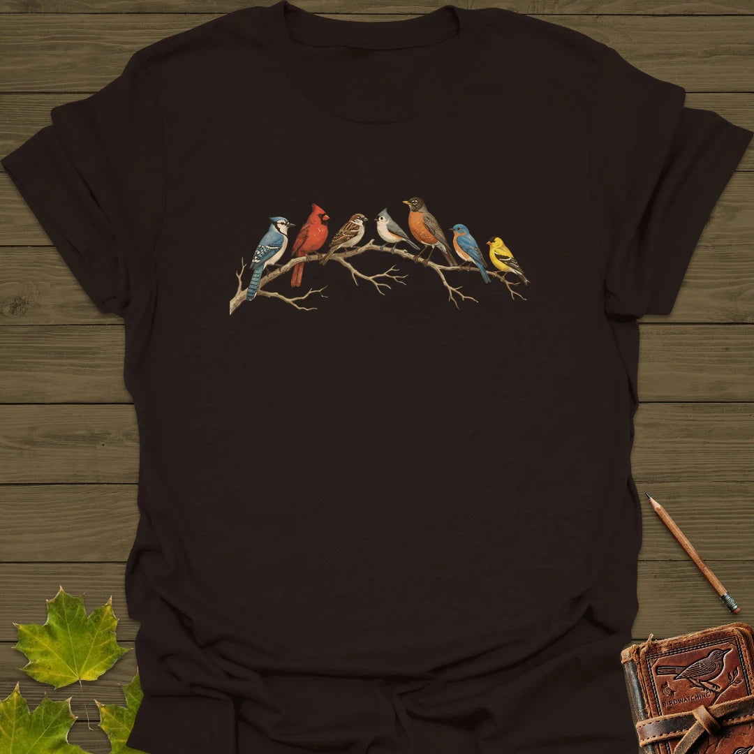 Songbird Summit T-Shirt Dark Chocolate