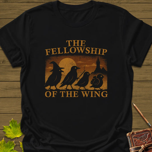 Fellowship Of The Wing T-Shirt in Black