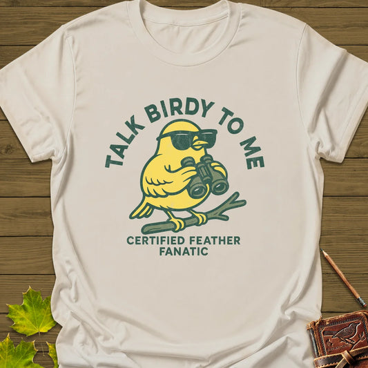 Talk Birdy T-Shirt in Natural