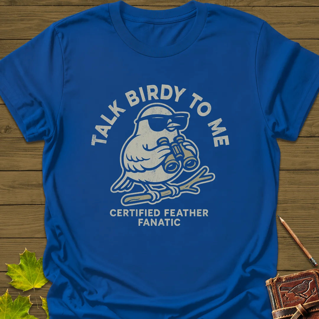 Talk Birdy T-Shirt in Royal